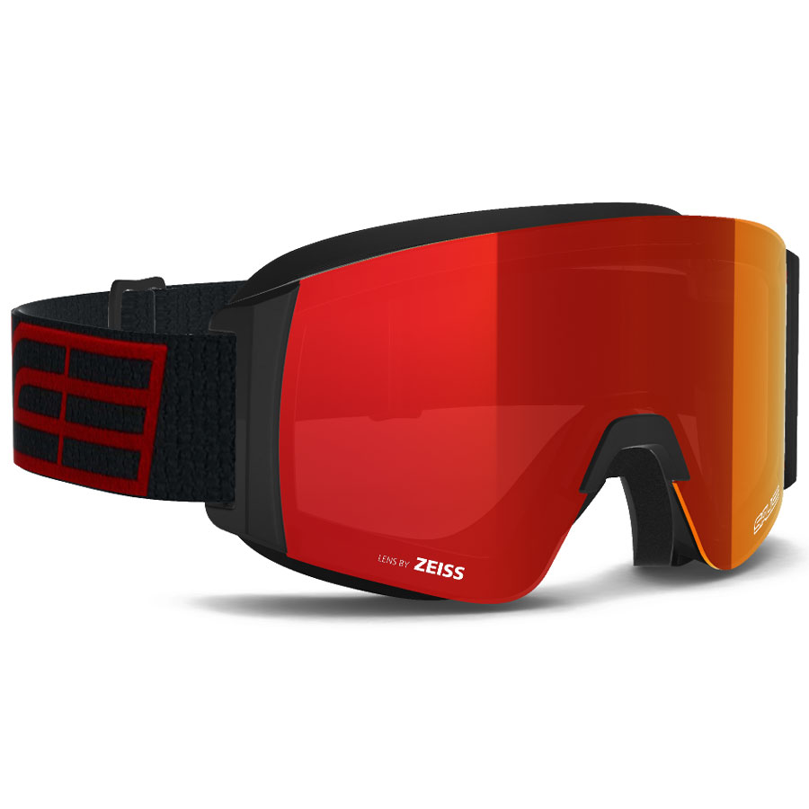 goggles SALICE 105 OTG DARWF black-red